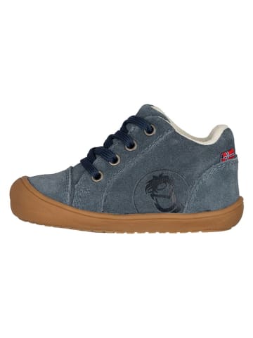Leder-Lauflernschuhe "Noresund" in Blau