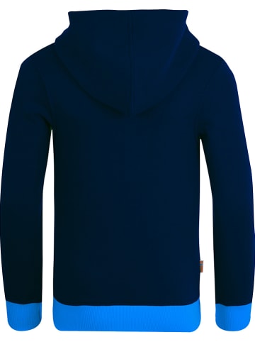 Hoodie "Troll" in Dunkelblau/ Blau