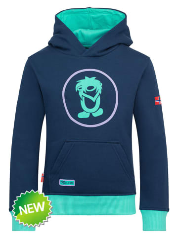 Hoodie "Troll" blauw