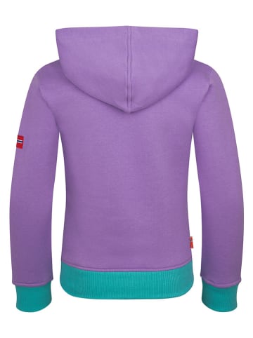 Hoodie "Troll" in Lila