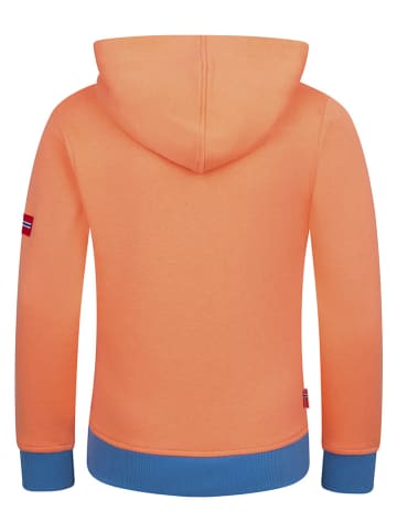 Hoodie "Troll" in Orange