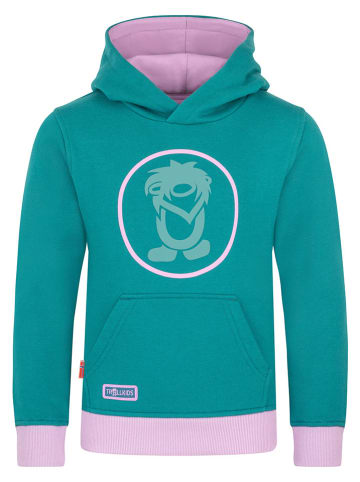 Bluza "Troll" w kolorze turkusowym