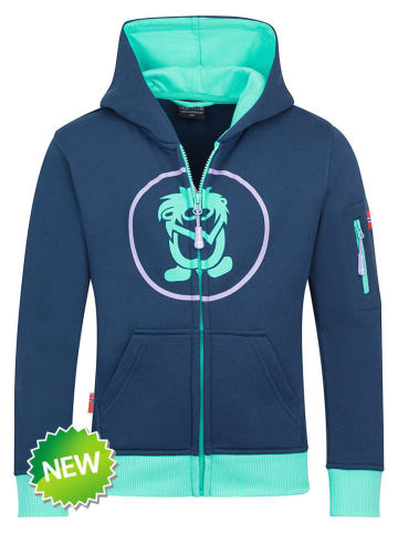 Bluza "Sortland" w kolorze niebieskim