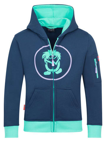 Bluza "Sortland" w kolorze niebieskim