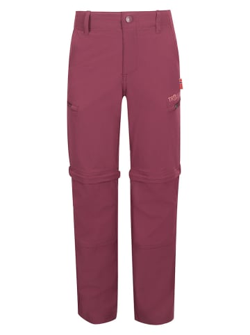 Afritstrekkingbroek "Kjerag Zip" paars