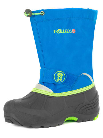 Botki zimowe "Telemark Winter Boot XT" w kolorze błękitno-zielonym