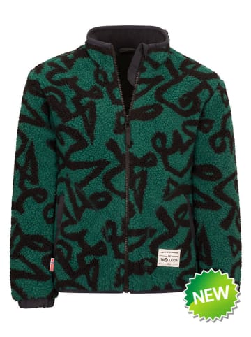 Fleecejacke "Lyngdal" in Grün
