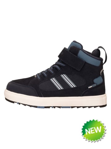 Skórzane sneakersy "Grimstad" w kolorze czarnym