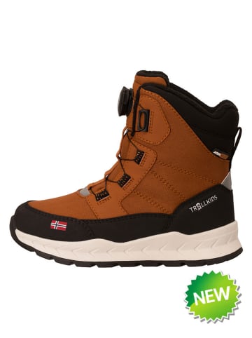 Winterboots "Torvik" in Hellbraun/ Schwarz