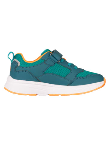 Sneakersy "Haugesund" w kolorze zielono-pomarańczowym