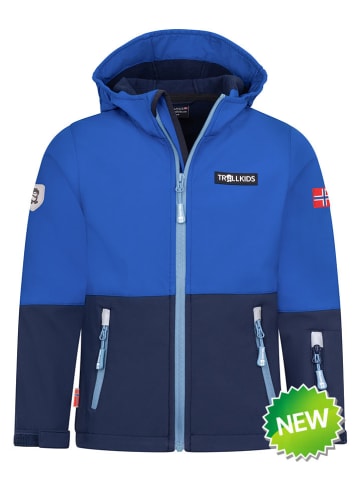 Softshelljacke "Skjorta" in Blau
