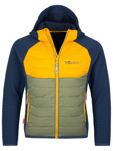Kurtka hybrydowa "Sirdal" w kolorze khaki