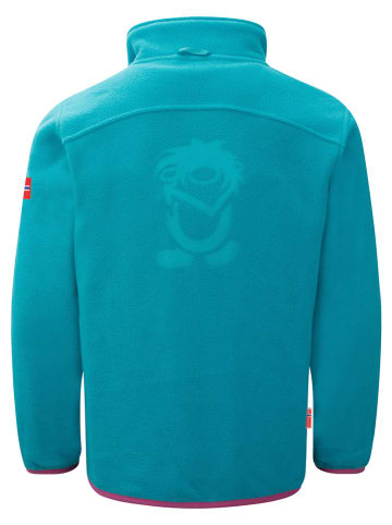 Fleece vest "Oppdal" turquoise