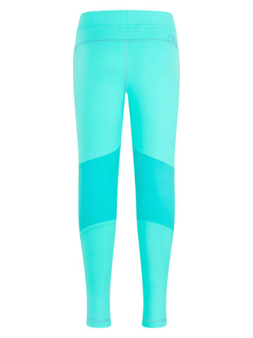 Legginsy funkcyjne "Femund" w kolorze turkusowym