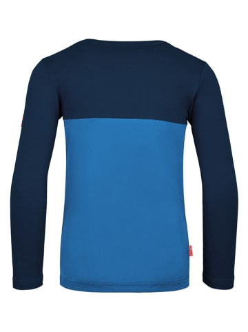 Funktionsshirt "Bergen" in Blau/ Dunkelblau