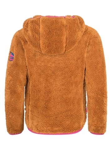 Fleecejacke "Borgund" in Hellbraun