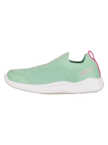 Sneakersy "Oslo" w kolorze zielonym