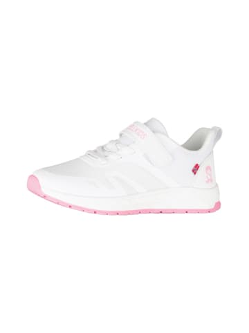 Sneakersy "Alesund" w kolorze biało-jasnoróżowym