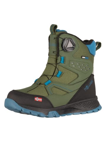 Botki zimowe "Kirkenes" w kolorze khaki