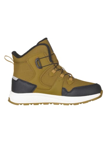 Botki zimowe "Bergen" w kolorze khaki