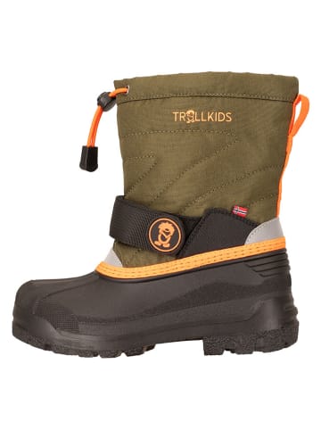 Botki zimowe "Telemark" w kolorze khaki
