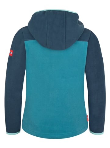 Fleecejacke "Stavanger" in Türkis