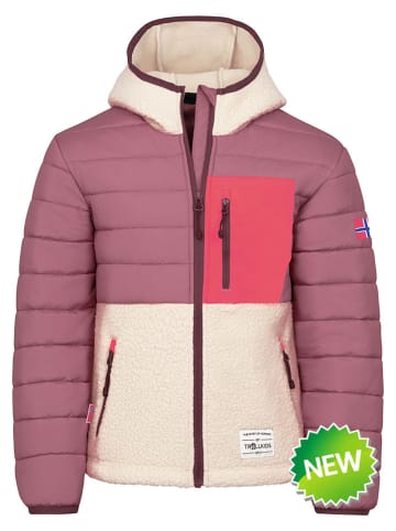 Kurtka hybrydowa "Romsdalen" w kolorze beżowo-jasnoróżowym