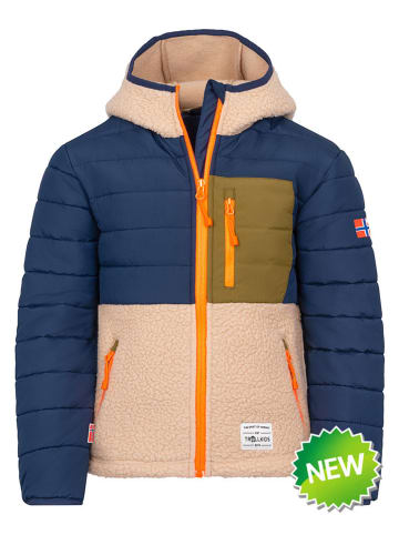 Hybridjacke "Romsdalen" in Beige/ Blau