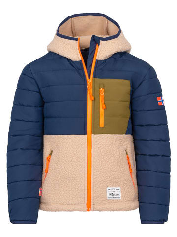 Hybridjacke "Romsdalen" in Beige/ Blau