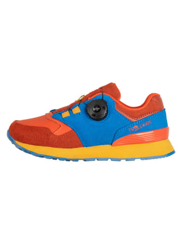 Leder-Sneakers "Kristiansand" in Orange