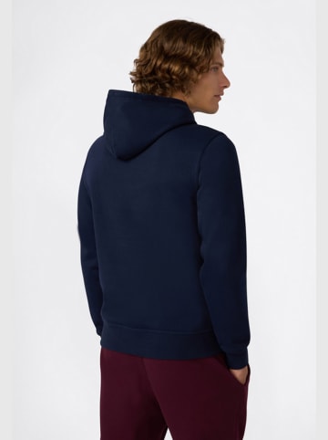 Hoodie in Dunkelblau/ Lila