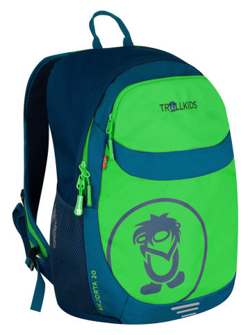 Rucksack in Grün/ Dunkelblau - 20 l