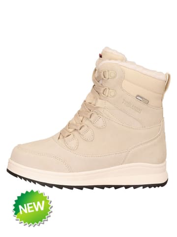 Leren winterlaarzen "Lillehammer" beige