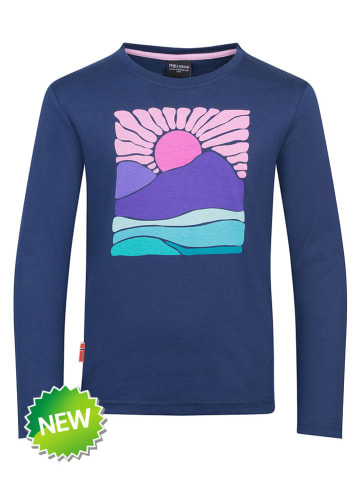 Longsleeve "Falketind" blauw