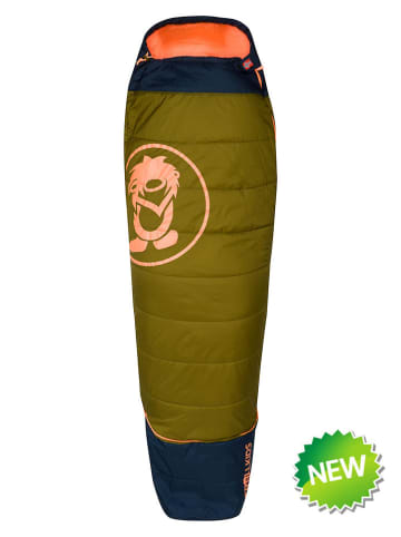 Schlafsack "Fjell Dreamer" in Khaki/ Dunkelblau