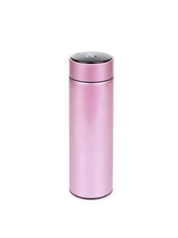 Kubek termiczny w kolorze jasnoróżowym - 500 ml