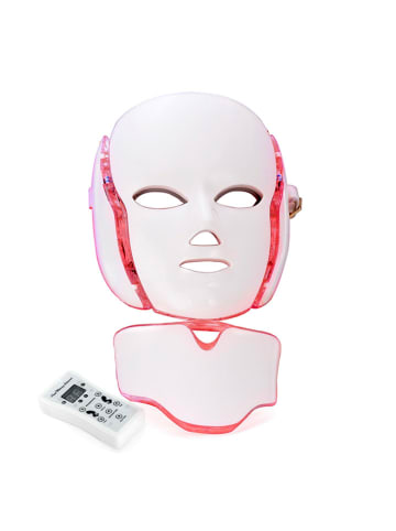 LED-Gesichtsmaske in Weiß