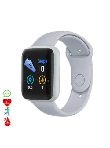 Smartband "AK-Y68" grijs