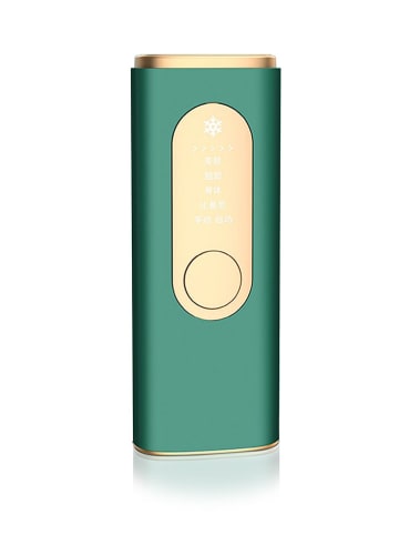 Depilator IPL w kolorze zielonym