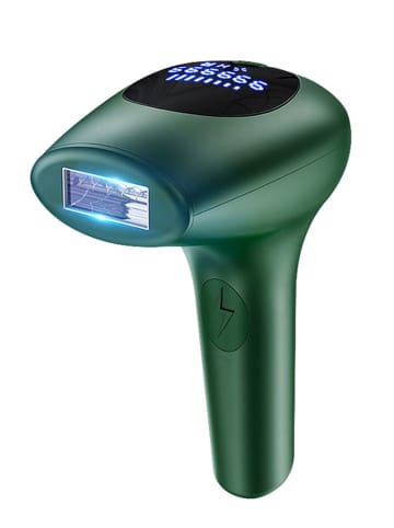 Depilator IPL w kolorze zielonym