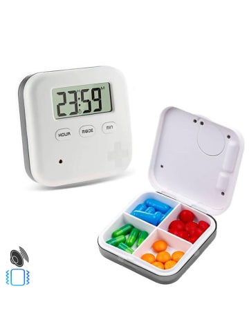 Elektrische Tablettenbox wit