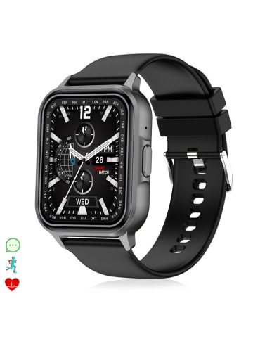 Smartwatch "ZW36" in Schwarz