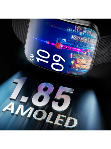 Smartwatch "QS08" w kolorze jasnoróżowym