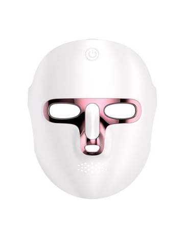 LED-Gesichtsmaske in Weiß