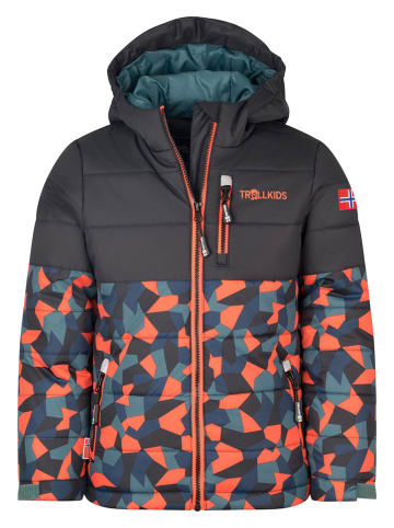 Ski-/snowboardjas "Hemsedal" zwart/oranje