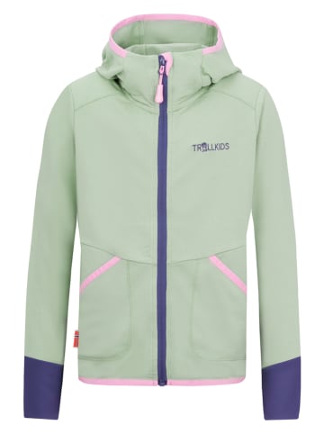 Fleece vest "Saltfjord" groen