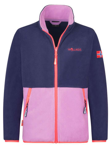 Fleecejacke "Storfjord" in Lila