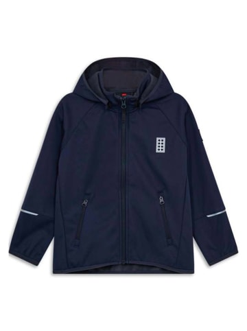 Softshelljacke in Dunkelblau