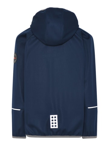 Softshelljas donkerblauw