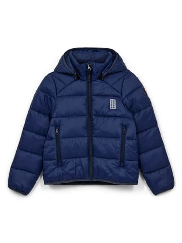 Steppjacke in Dunkelblau